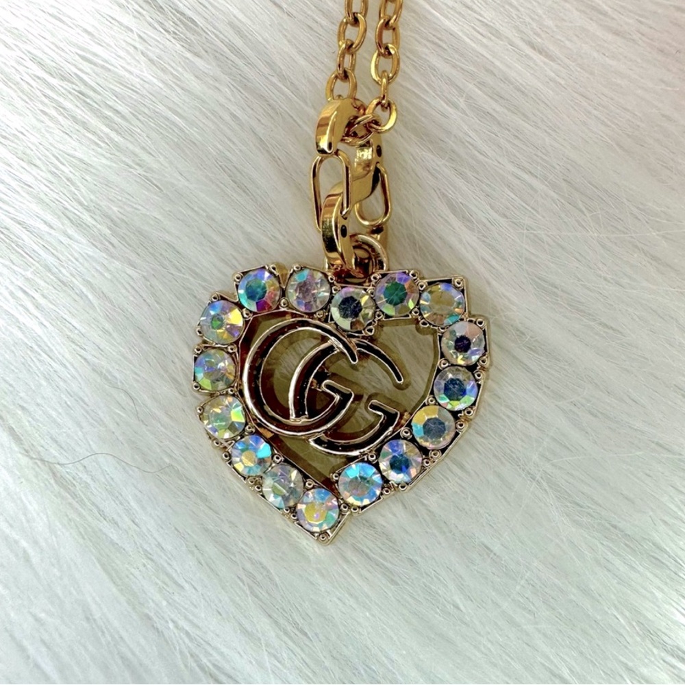 Iridescent Rhinestone Zipper Pull - Picture 6 of 9